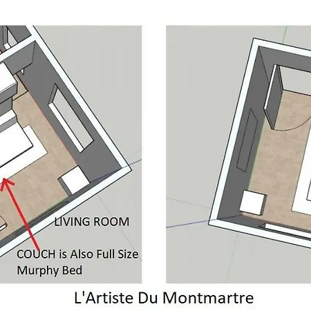 Artiste Du Montmartre Apartment *
